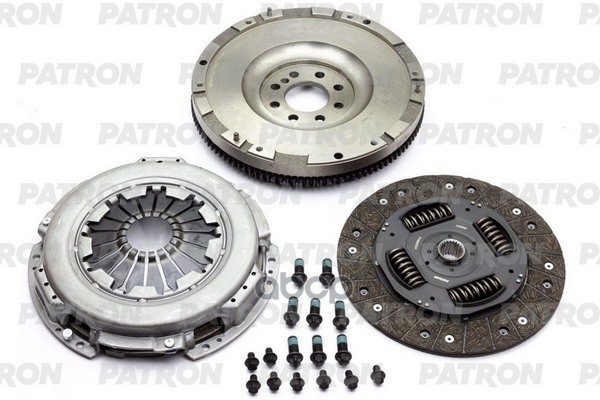 К-кт сцепления с одномассовым маховиком (4P) FORD: TRANSIT 2.4TDCI (6-МКПП) 2006- PATRON арт. PCE0099