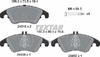 Колодки тормозные дисковые передн MERCEDES-BENZ: C CLASS C 280/C 280 4-matic/C 300/C 300 4-matic/C 320 CDI/C 320 CDI 4-matic/C 350/C 350 4-matic/C 350 CDI/C 350 CDI 4-matic Textar арт. 2431001
