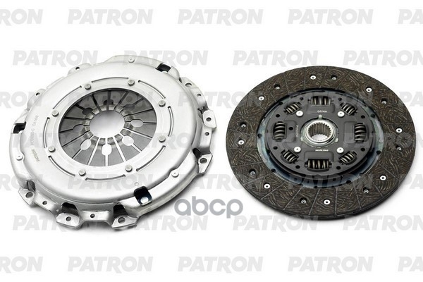 Комплект сцепления (2P) MERCEDES-BENZ: SPRINTER 2-t 2.2CDI 95-, SPRINTER 3-t2.2CDI/ 2.7CDI 95-06 (для маховика 12мм !!) PATRON арт. PCE0025