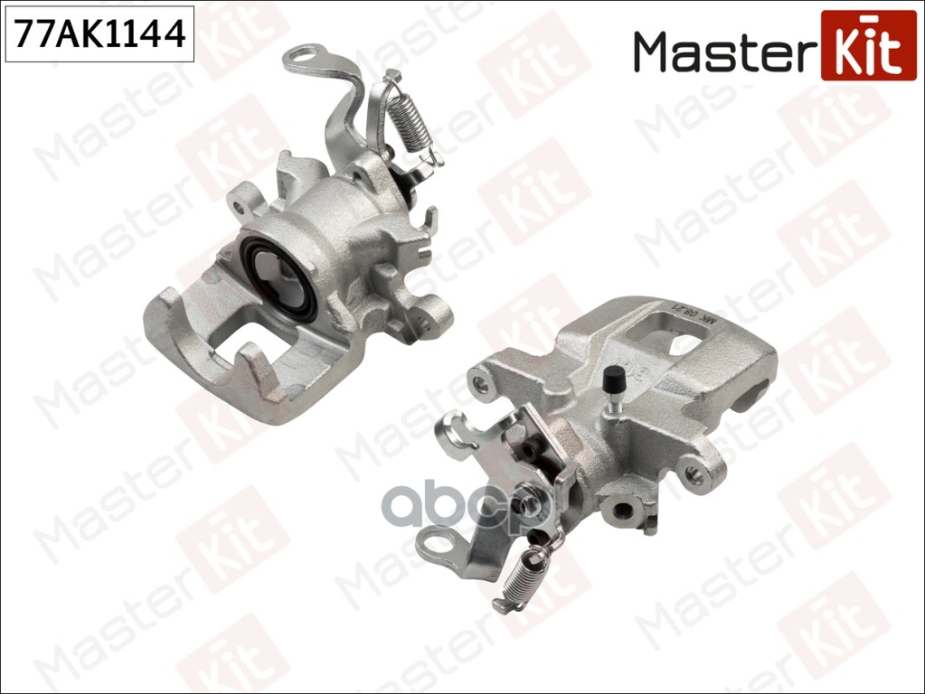 Тормозной суппорт зад. лев. Citroen C4 AIRCROSS 2010-, Mitsubishi ASX 2010-, OUTLANDER III MasterKit арт. 77AK1144