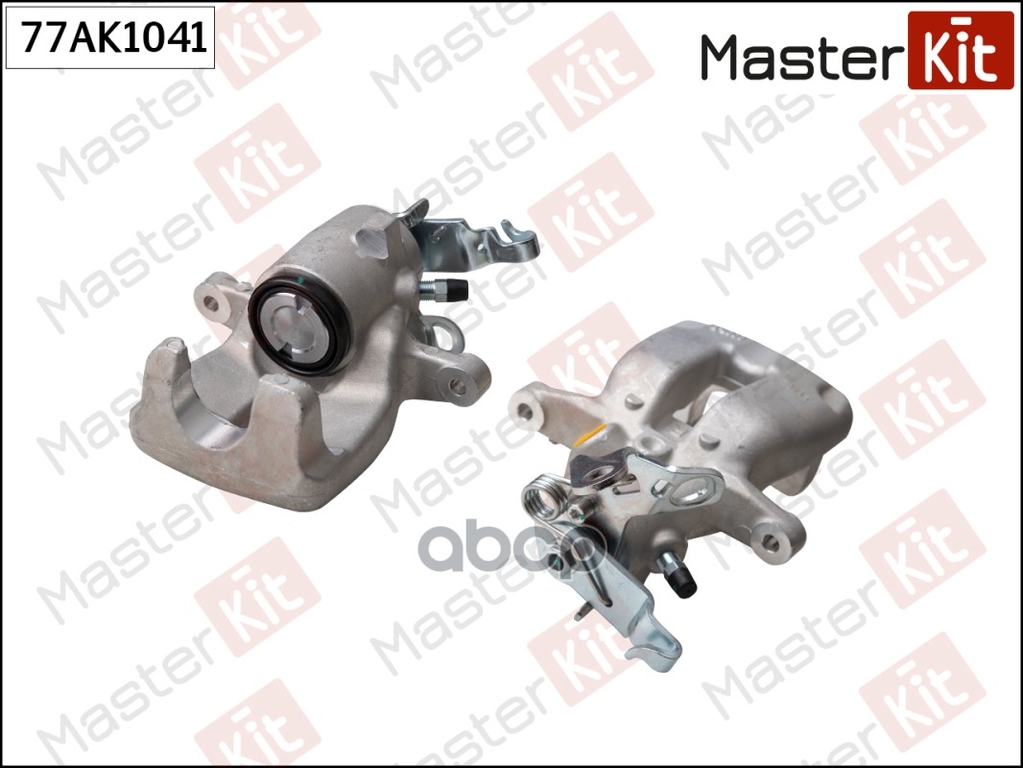 Тормозной суппорт зад. прав. Skoda OCTAVIA II (1Z3) 2004 - 2013, Volkswagen GOLF VI (5K1) MasterKit арт. 77AK1041