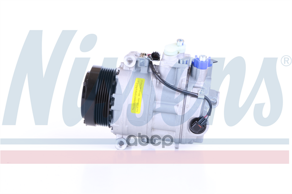 Компрессор кондиционера MERCEDES-BENZ: C-CLASS (CL203/S203/W203) C180-C350i/CDi/CGi/Kompressor 00-11, E-CLASS (S211/W211) E200-E500i/CDi/E55AMG/4-matic 02-09 Nissens арт. 890634