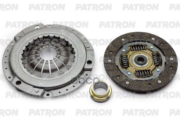 Комплект сцепления (3P) CHEVROLET/ DAEWOO: KALOS 1.4 16v 02-, NUBIRA 1.6 16v 97-, REZZO 1.6-1.8 00-, AVEO 1.4 06- PATRON арт. PCE0070
