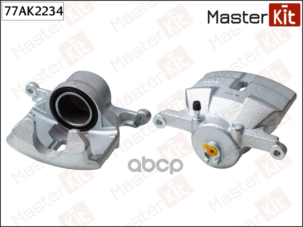 Тормозной суппорт перед.  лев. Nissan QASHQAI / QASHQAI +2 I (J10, JJ10) 2006 - 2014, X-TRA MasterKit арт. 77AK2234