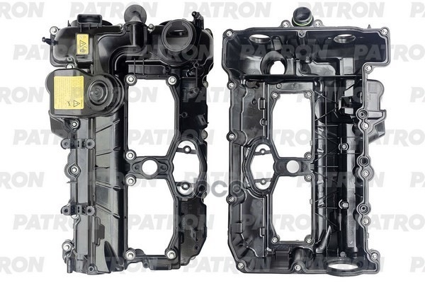 Крышка клапанная (Mot. N20/N26 2.0) BMW: 1-серия (F20/F21) 11-, 3-серия (F30/F31/F80) 11-, 4-серия (F32/F82) 12-, X4 (F26) 14-, 5-серия (F10/F11) 09-16, X1 (E84) 09-15 PATRON арт. P17-0017