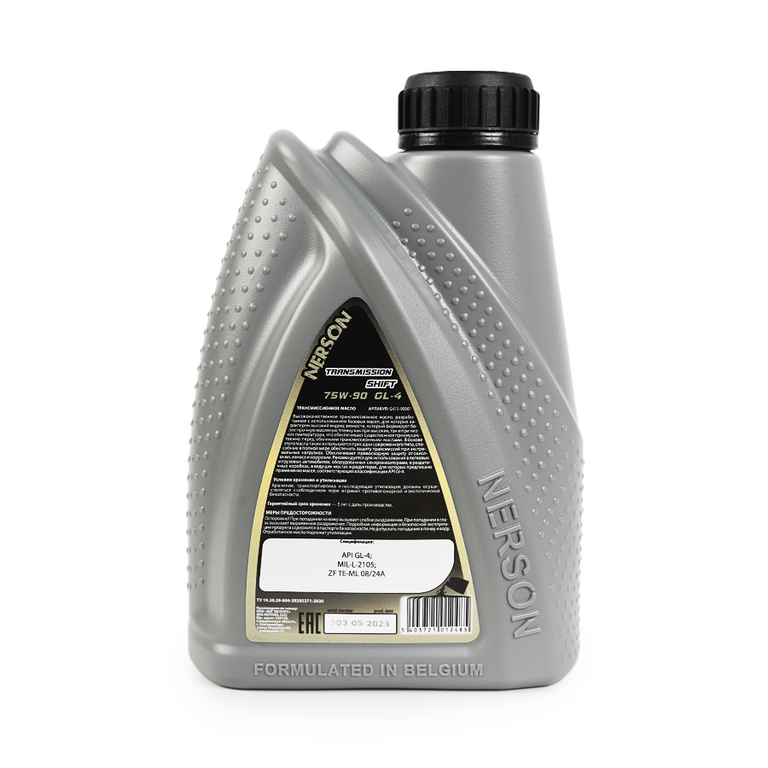 Трансмиссионное масло NERSON OIL G47590001 Transmission Shift GL-4 75W-90 semi-synthetic 1л