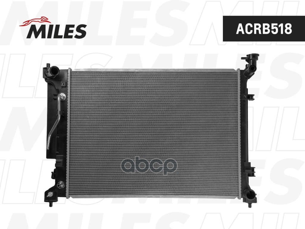 Радиатор двигателя KIA Optima (JF) / Hyundai Sonata (LF) паяный Miles арт. ACRB518