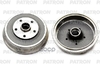 Барабан тормозной задн. Audi 100 2.0/2.4D 90-94 PATRON арт. PDR1194