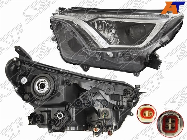 Фара TOYOTA RAV4 15-19 LH галоген, с электрокорректором Sat арт. ST1121149LMLDEM2