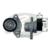 Натяжной ролик привода вспомогательных агрегатов DriveAlign® Gates арт. T39163