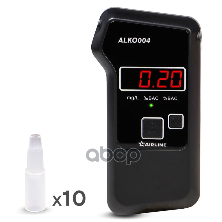 Алкотестер профессиональный электрохимический (ALKO004) AIRLINE арт. ALKO004