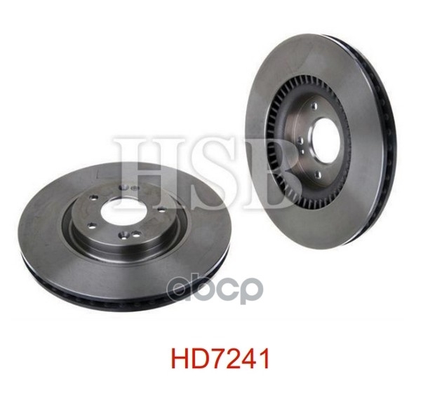 Диск тормозной передний HYUNDAI: i40 CW 1.6 GDI, 1.7 CRDi, 2.0 GDi 11- HSB арт. HD7241