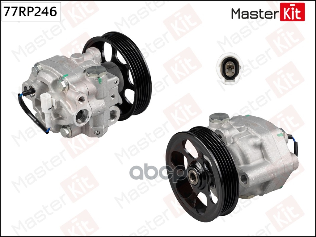 Насос гидроусилителя SUBARU FORESTER 2002-/IMPREZA 2005- MasterKit арт. 77RP246