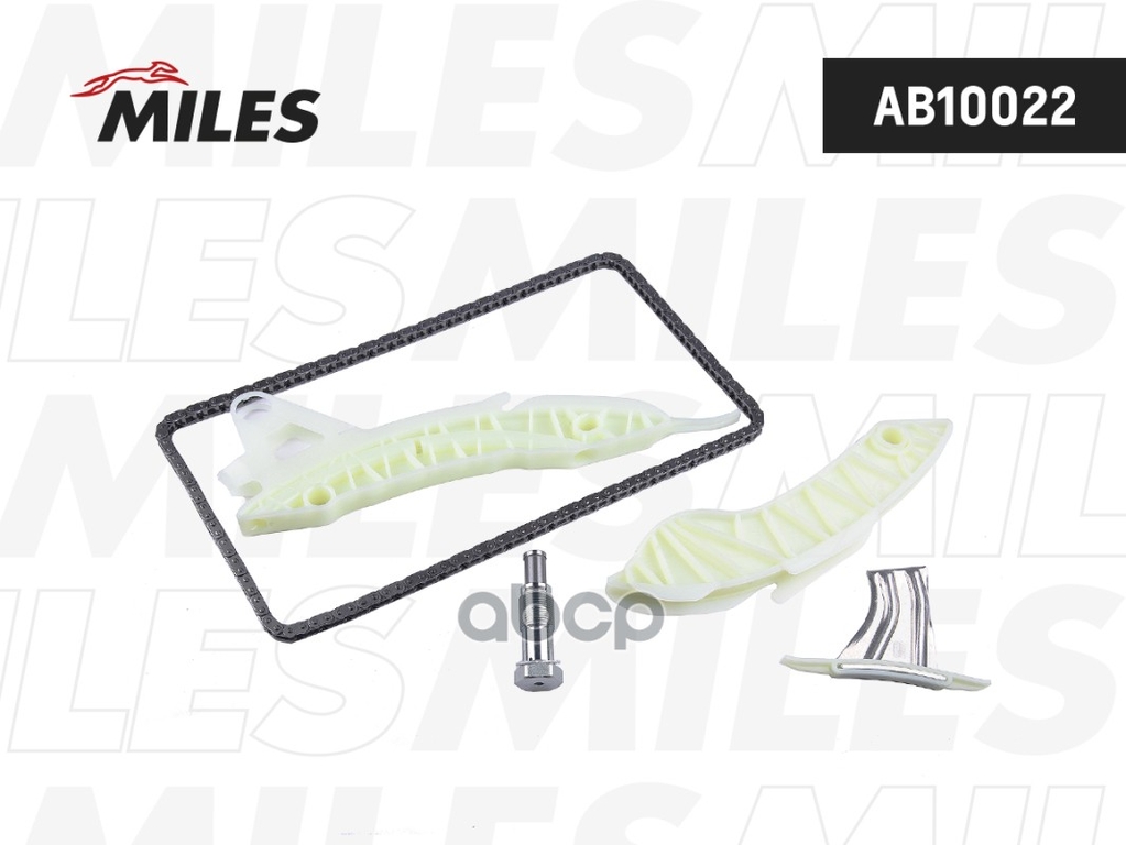 Комплект цепи ГРМ CITROEN/PEUGEOT 1.4 16V/1.6 16V 07- без звездочек Miles арт. AB10022