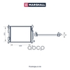 Радиатор охл. двигателя Hyundai Solaris I 10-; Kia Rio III 11- (АКПП 6ст.) (M4991018) MARSHALL арт. M4991018