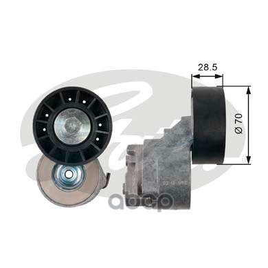Натяжной ролик привода вспомогательных агрегатов DriveAlign® Gates арт. T39138