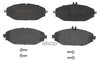 Колодки тормозные дисковые передн, MB: C-CLASS 13-, C-CLASS T-Model 14-, C-CLASS 15- Brembo арт. P50124