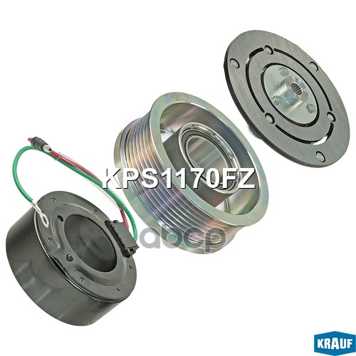 Шкив компрессора кондиционера в сборе Krauf арт. KPS1170FZ