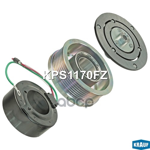 Шкив компрессора кондиционера в сборе Krauf арт. KPS1170FZ