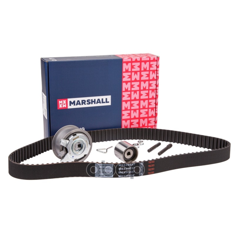 Комплект ГРМ Audi A6 01-; Seat Toledo III 04-; Skoda Fabia II 07-, Octavia II 04-; VW Jetta III 05- MARSHALL арт. M6330037