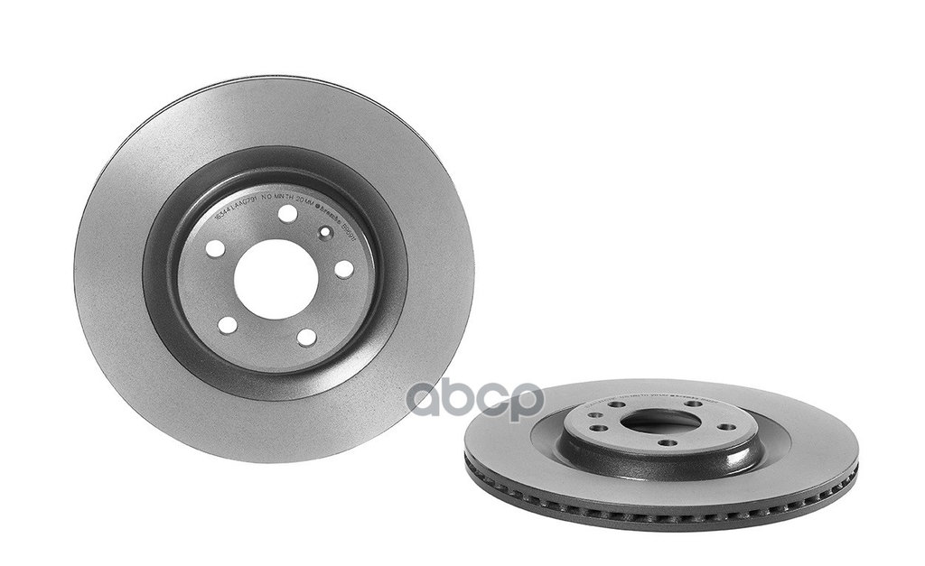 Диск тормозной задн, AUDI: A4 07-/15- , A4 Allroad 09-/16- , A5 07-/16- , A6 10- , A6 Allroad 12- , A7 10- , A8 09- , Q5 08- , Q7 15-/ PORSCHE MACAN 14- Brembo арт. 09.B969.11