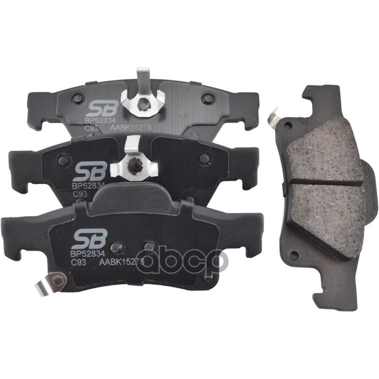 Колодки тормозные дисковые задние SB Nagamochi арт. BP52834