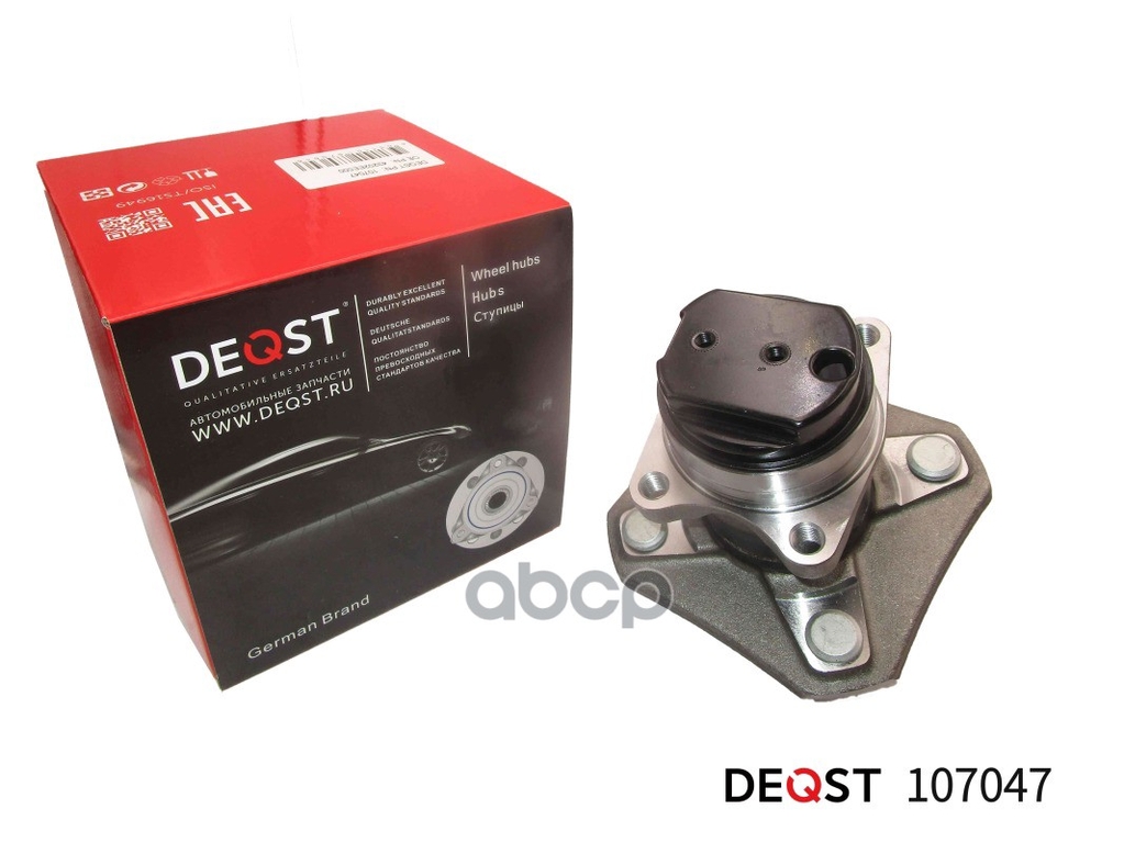 Ступица с подшипником в сборе задняя NISSAN TIIDA 2004 - 2014 DEQST арт. 107047