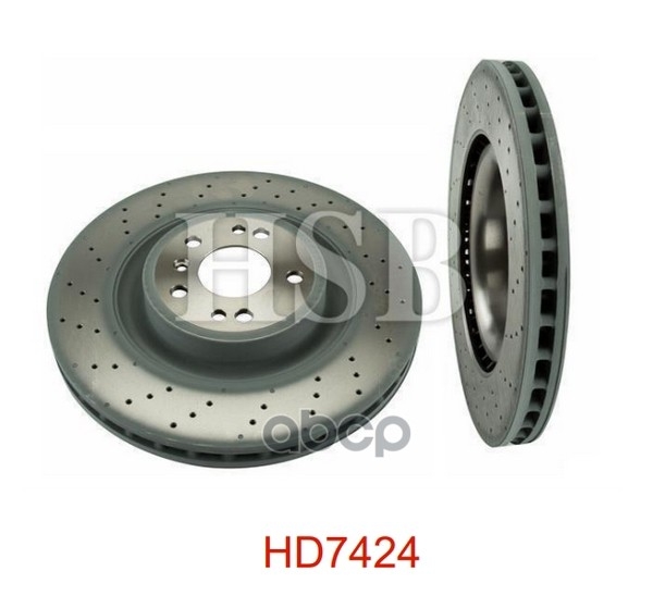 Диск тормозной передний MB ML/GLE (W166/C292) 13- (+AMG-sport) HSB арт. HD7424
