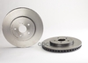 Диск тормозной передний вентилируемый PVT Brembo арт. 09A10911