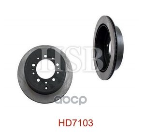 Диск тормозной задний LEXUS: LX (URJ) 08-, TOYOTA: LAND CRUISER (URJ20, J20) 07- HSB арт. HD7103