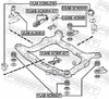 Подушка двигателя правая Febest арт. VLMXC90RH