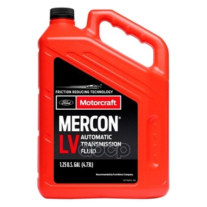 Масло трансмиссионное синтетическое 4,73л - ATF Mercon LV (WSS-M2C938-A) FORD арт. XT105Q3LV