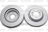 Диск тормозной пер. LAND ROVER Discovery V (L462) (-HA999999) 16- / Range Rover Sport 13- PATRON арт. PBD1303
