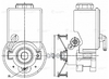 Насос ГУР для а/м SsangYong Kyron (05-)/Actyon (05-) (LPS 1701) LUZAR арт. LPS1701
