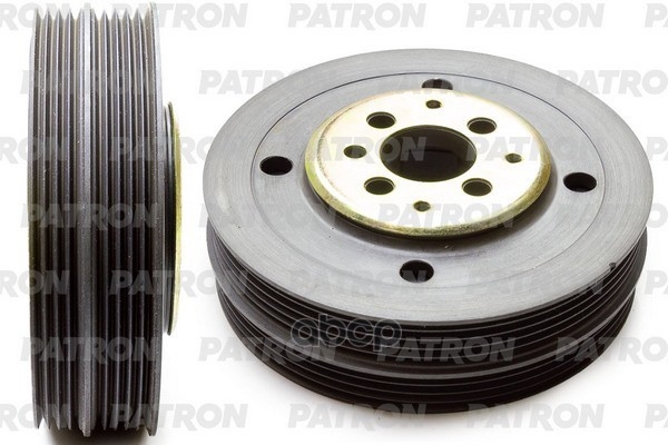 Шкив коленвала AUDI: A4,A6 / VW: Passat 01-08/ Skoda: SuperB 1.9TDi 1998-05 4PK+5PK PATRON арт. PP1041