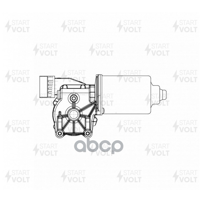 Моторедуктор стеклооч. для а/м Geely Coolray (19-) (перед.) (VWF 0566) STARTVOLT арт. VWF0566