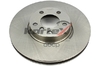 Диск торм. BMW X5 (E70)/X6 (E71) перед.вент.(d=332mm) KORTEX арт. KD0221