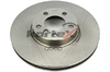 Диск торм. BMW X5 (E70)/X6 (E71) перед.вент.(d=332mm) KORTEX арт. KD0221