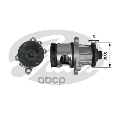 Водяной насос DriveAlign® Gates арт. WP0137