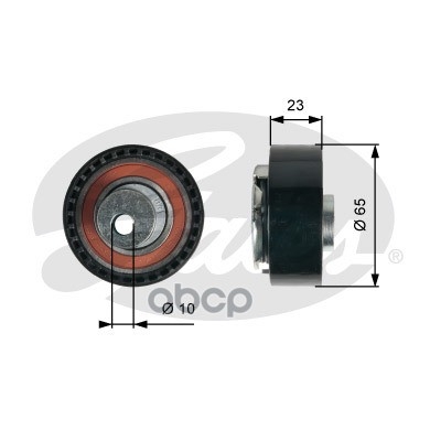 Натяжной ролик привода ГРМ PowerGrip® Gates арт. T43228