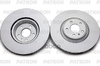 Диск тормозной пер. AUDI A4 (B9) / A5 (F53/F5P/F5A/F5F) / VW Touareg (CR7)16- PATRON арт. PBD1301