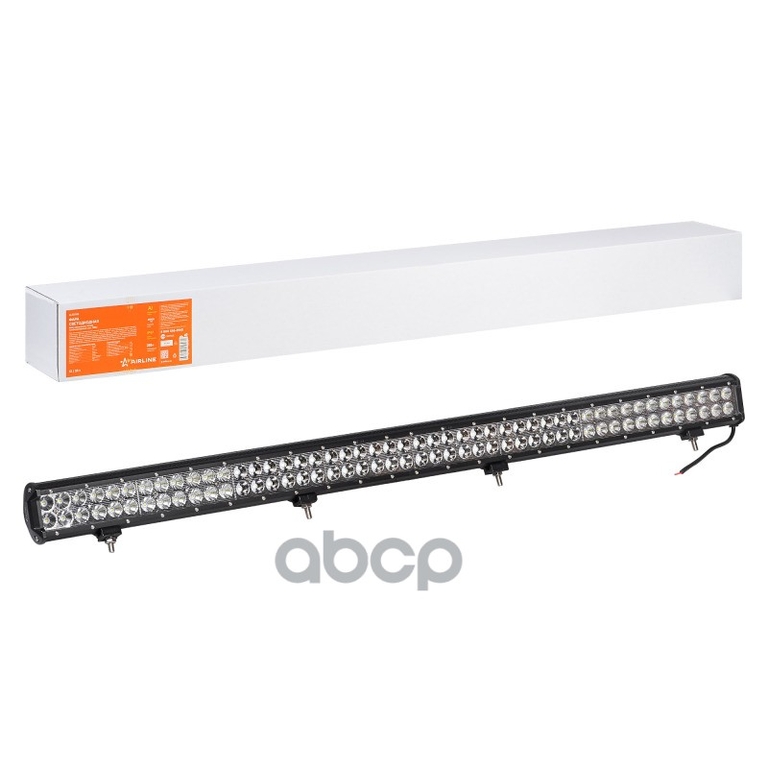 Фара светодиодная (балка) двухрядная, 96LED комбин.свет, 288W, (1116х78х65) 12/24V (ALED055) AIRLINE арт. ALED055