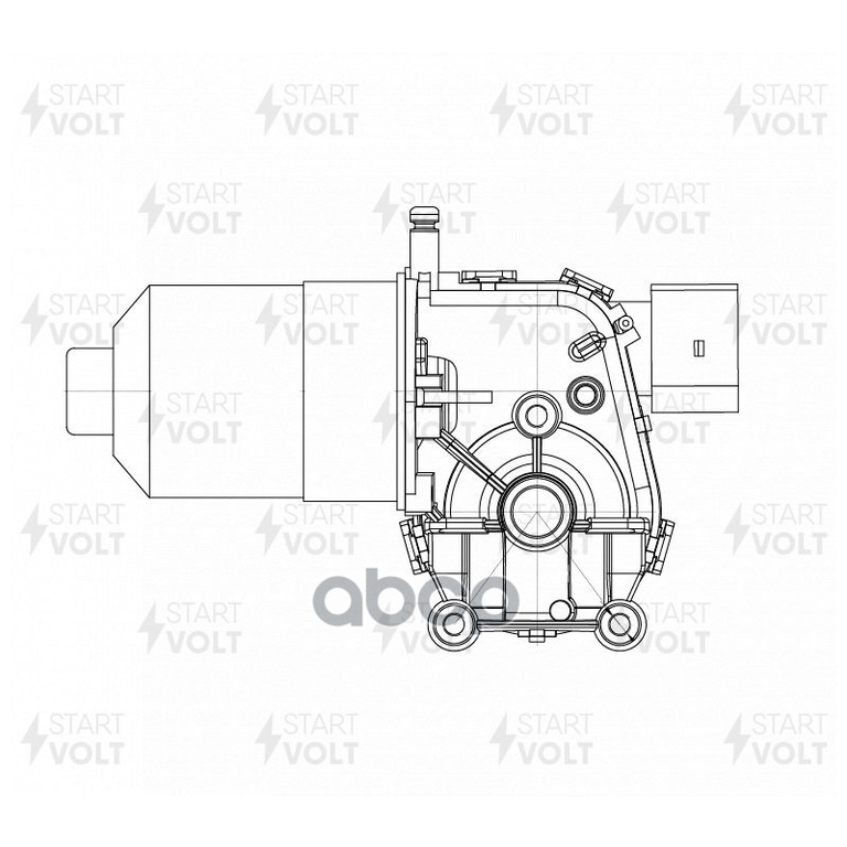 Моторедуктор стеклооч. для а/м Haval Jolion (21-) (перед.) (VWF 0562) STARTVOLT арт. VWF0562
