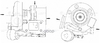Турбокомпрессор для а/м ГАЗон Next с дв. ЯМЗ-53445-22 (E-5) (тип C13-267-01) (LAT 0344) LUZAR арт. LAT0344