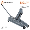 Домкрат подкатной 3т (MIN - 148 мм, MAX - 530 мм) (AJ3F530) AIRLINE арт. AJ3F530