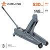 Домкрат подкатной 3т (MIN - 148 мм, MAX - 530 мм) (AJ3F530) AIRLINE арт. AJ3F530