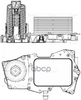 Радиатор масл. в сборе (теплообменник) для а м Land Rover Range Rover LUZAR арт. LOC1007