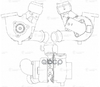Турбокомпрессор для а/м Hyundai H1 Starex (07-) 2.5D [D4CB, A2] Е-4 (тип V43) (LAT 0864) LUZAR арт. LAT0864
