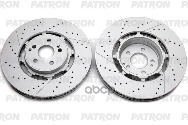 Диск тормозной зад. MERCEDES-BENZ GLS-class (X167) (d=370 mm) 19- (+перф/слот) PATRON арт. PBD1310DR