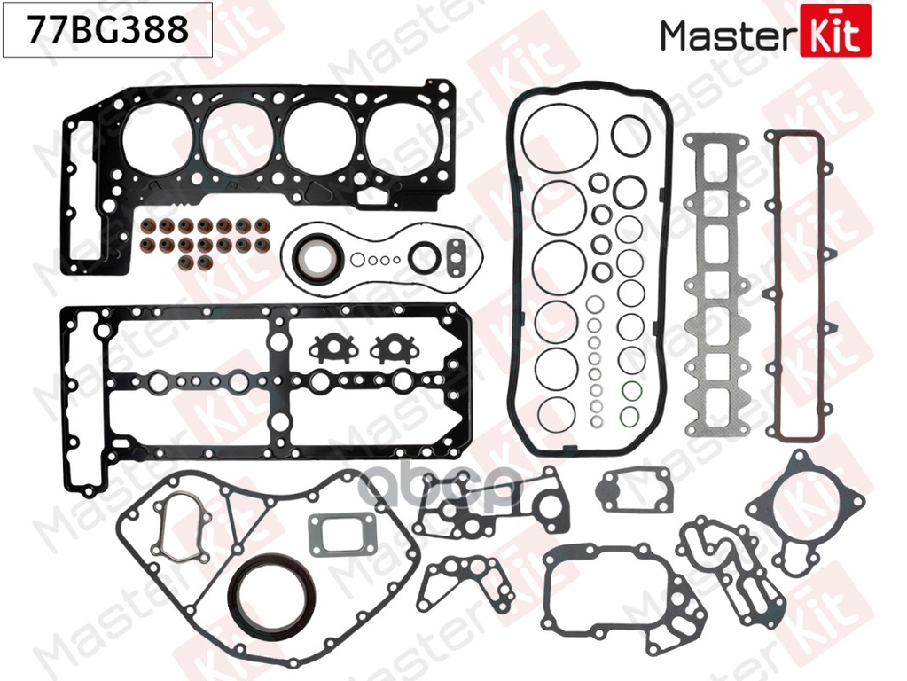 Комплект прокладок IVECO DAILY IV  F1CE0481A MasterKit арт. 77BG388